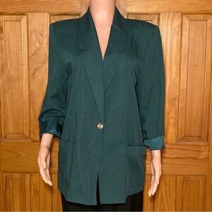 NWOT Vintage Radcliffe by Sag Harbor Blazer Jacket Size 14